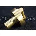 Testing Equipments Custom CNC Machining Nuts Pins With Brass / Steel thumbnail-1