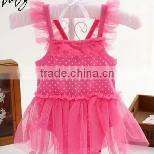 Summer Dresses Fashion Girls Baby Dress Princess Party Cute Big Bow Kids Girls Dress Tutu Kids Clothes thumbnail-2