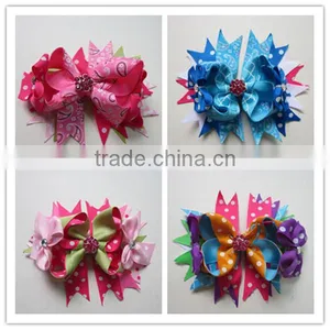 Wholesale Hair Bow With Clips thumbnail-1