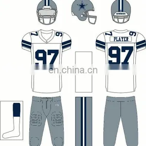 Sublimated Custom American Football Jerseys,american Football Uniforms thumbnail-1