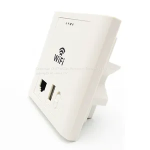 Standard 802.3af 48V PoE in Wall Wireless AP Router WiFi High Power Access Point With USB Charging Function thumbnail-2