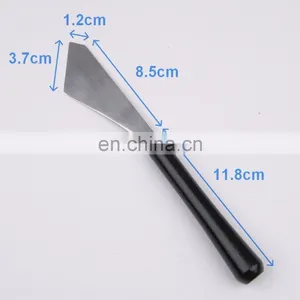 Black Round Wooden Handle Palette Knife thumbnail-3