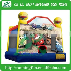 Cars Inflatable Jump, Inflatable Bounce House thumbnail-1