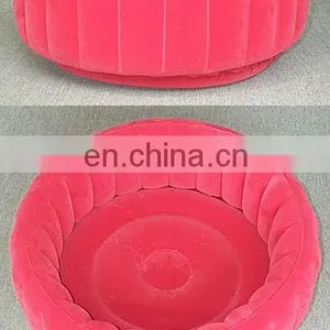 Inflatable Flocked Pet Dog Bed thumbnail-1