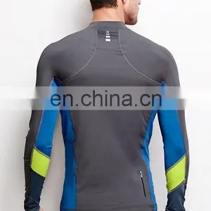 Custom Dye Sublimation Long Sleeve Rash Guard Compression Shirt thumbnail-6