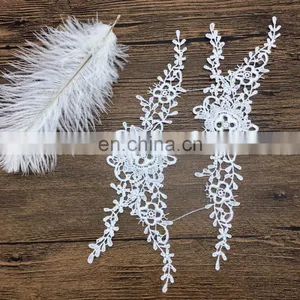 8.5cm OLN 15150 Blouse China Embroidery Neck Lace Collar Patch thumbnail-1