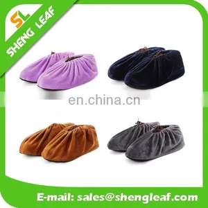 2016 Custom Design of Wholesale of Velvet Shoe Cover, thumbnail-2