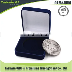 Custom Velvet Coin Box, Velvet Box Coin, and Challenge Coin for Promotioal thumbnail-4