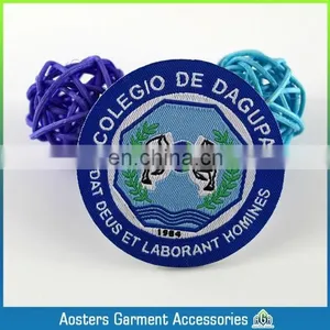 Die-cut Nice Small Shape Woven Patch for Kids Personal Woven Badge for Cloth Customized Woven Patch thumbnail-5