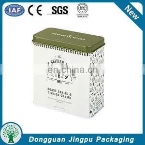 on Sale Customized Airtight Tin Coffee Metal Can thumbnail-1