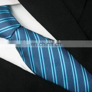 Factory Wholesale Stripe Slim Knitted Necktie thumbnail-4