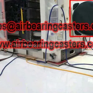Air Bearing Casters Moving Heavy Equipment Features thumbnail-1