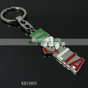 Souvenir Tourist Metal Keychain Souvenir Italia Keychain thumbnail-2