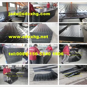 HDPE Track Mats|HDPE Ground Protection Mats|tempaoary Road Mats|bog Mat|rig Mat|event Floor Mat thumbnail-5