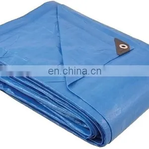 5x6 m 180 GSM Blue Tarpaulin thumbnail-1