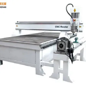 4 Axis CNC Router With Rotary Attachment Honzhan HZ-R1325 thumbnail-1