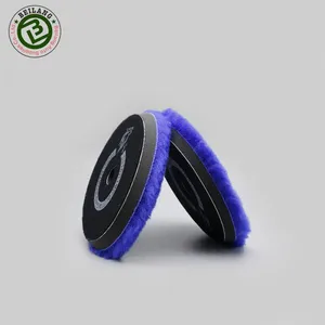 7 Inch Rotary Car Polisher Wool Buffing Pad 100% Soft Wool Polishing Pad thumbnail-4