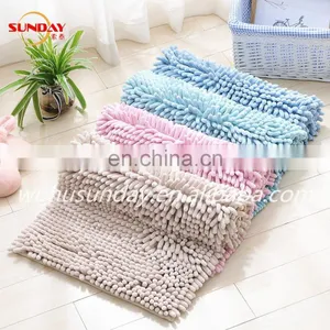 100% Polyester Microfiber Chenille Bath Mat thumbnail-2