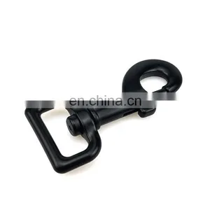 Factory Black Spray-paint Zinc Alloy Swivel Snap Hook for Dog Leash thumbnail-5