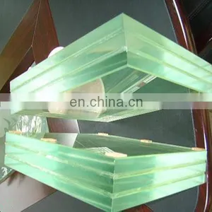 Bullet Proof Glass Panel Security Tempered Laminated Glass With Bullet Film for Building Window Door Bank Counter Residential thumbnail-4