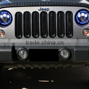 7inch CREE Led 60W Hi-Low Beam Round Blue Work Head Lamp Light Headlight thumbnail-6