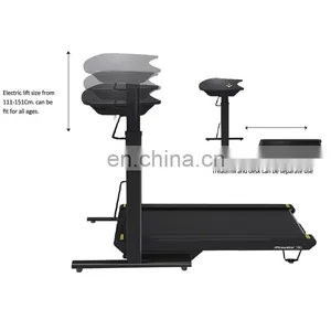 Desk Treadmill Folding With Electric Lift System for Home or Office Use Walking Treadmill Under Desk Compact Treadmill thumbnail-1