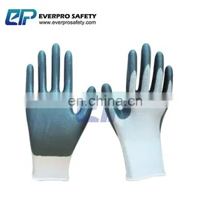 Everpro Safety 13G Polyester Seamless Liner Nitrile Coated Work Gloves for Industrial Safety thumbnail-2