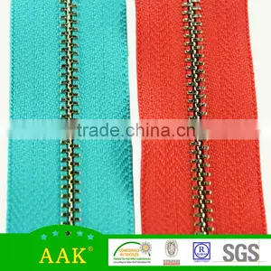 4.5#small Metal Teeth Zipper Roll thumbnail-1