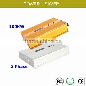100KW Three Phase 3 Phase Electricity Saving Box Power Saver / Automatic Power Factor Correcttion thumbnail-2