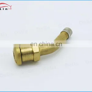 DeLin Truck Single Bend Tyre Valve Tractor Brass Factory Seal Clamp-in Tyre Valve V3-20-1HX thumbnail-3