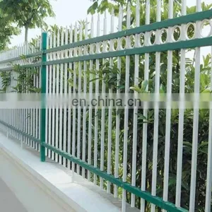 Home Garden Fence Cheap Hot Dip Galvanized Zinc Plated Steel Fence With Powder Coated thumbnail-5