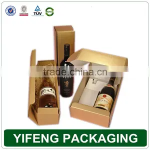 Luxury Custom Print Wine Box Packaging Cardboard Wine Gift Box thumbnail-4
