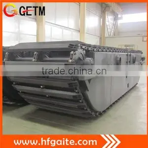 0.7 Bucket 15m Arm Amphibious Pontoons for 24t Excavator Assembly thumbnail-2