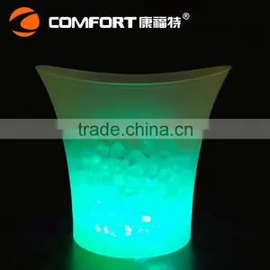 Cheap Battery Operated Lighted Plastic Wine Bucket for Party thumbnail-6