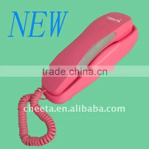 Lovely Pink Trimline Wall Mountable Phone thumbnail-1