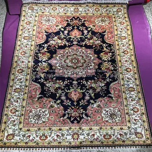 Yamei Lagend Persian Silk Carpet and Rug 3x5ft thumbnail-5