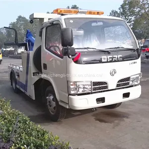 Forklift Wrecker Dongfeng 4x2 4x4 3ton Tow Truck & Wrecker thumbnail-2