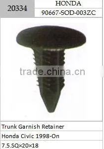 Trunk Garnish Retainer OEM#:90667-SOD-003ZC thumbnail-1