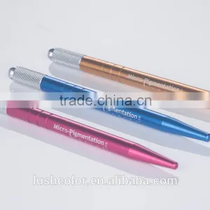 Professional Microblading Permanent Makeup Eyebrow Tattoo Light Yellow Manual Pen thumbnail-5