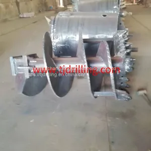 Sell D1000MM Double Cut Rock Auger Flat Bottom Used for Bored Pile Foundation Work thumbnail-1