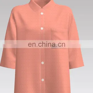Super Comfortable Cotton Single Jersey Fabric Plain Dyed Woven Fabric For Dress thumbnail-2