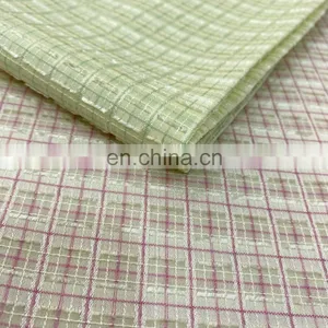 No Moq Dress Material Jacquard 100% Polyester Fabric for Clothing thumbnail-3
