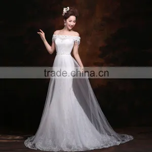 C71562A Open Hot Sexy Girl Photo Wedding Dress Wedding Dress thumbnail-1