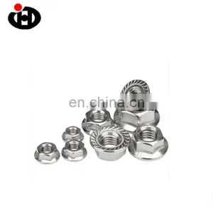 Hot Selling Stainless Steel 304 DIN 6926 Hex Flange Nuts Factory Direct Price thumbnail-2