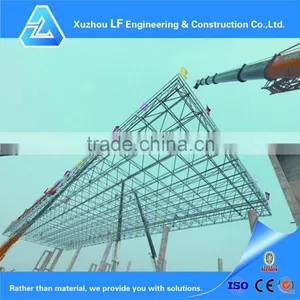 Ce Certification Light Steel Space Frame Structure for Gas Station thumbnail-5