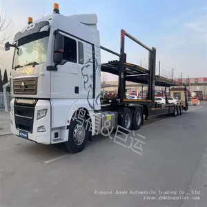 Export Semi-trailer Prices to Russia Trailer Vehicle Transport Semi-trailer thumbnail-4