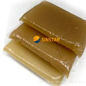 Good Boding Strength Hot Melt Adhesive Technical Gelatin Glue Sinstar Jelly Glue Solid Used for Case Making thumbnail-1