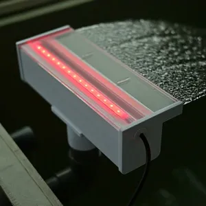 RGB LED Light Water Descent Water Fountain for Garden Pool Decoration Waterfall With Replaceable Light Strip thumbnail-4