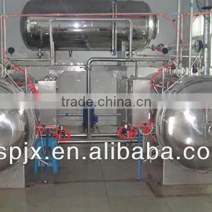 2+1 Stainless Steel Full-automatic Hot Water Circulating Immersion Food Horizontal Autoclave Retort Sterilizing Machine thumbnail-1