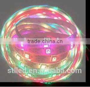 New Arrive Flexible 5050 Ws2812-150 DC 5V 12V 30leds Addressable RGB Led Strip From Shenzhen Technology co Ltd thumbnail-1